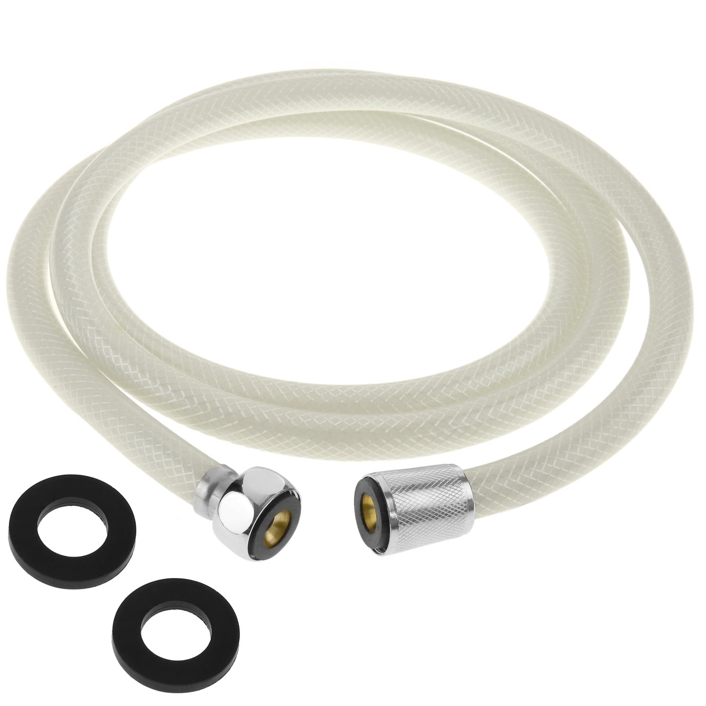 Flexo De Ducha Pvc Blanco 1.7 M_0