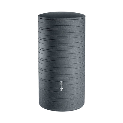 Bidón De Agua De Lluvia Novara 280l Color Granito Negro
