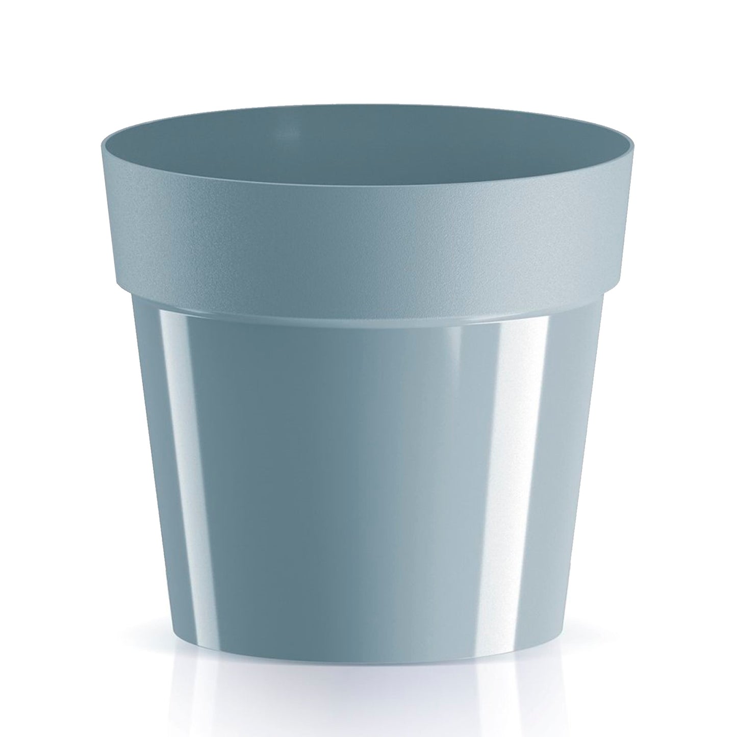 Maceta Cube Basic , Dimensiones (mm) 139x139x128, Color Gris Claro_0