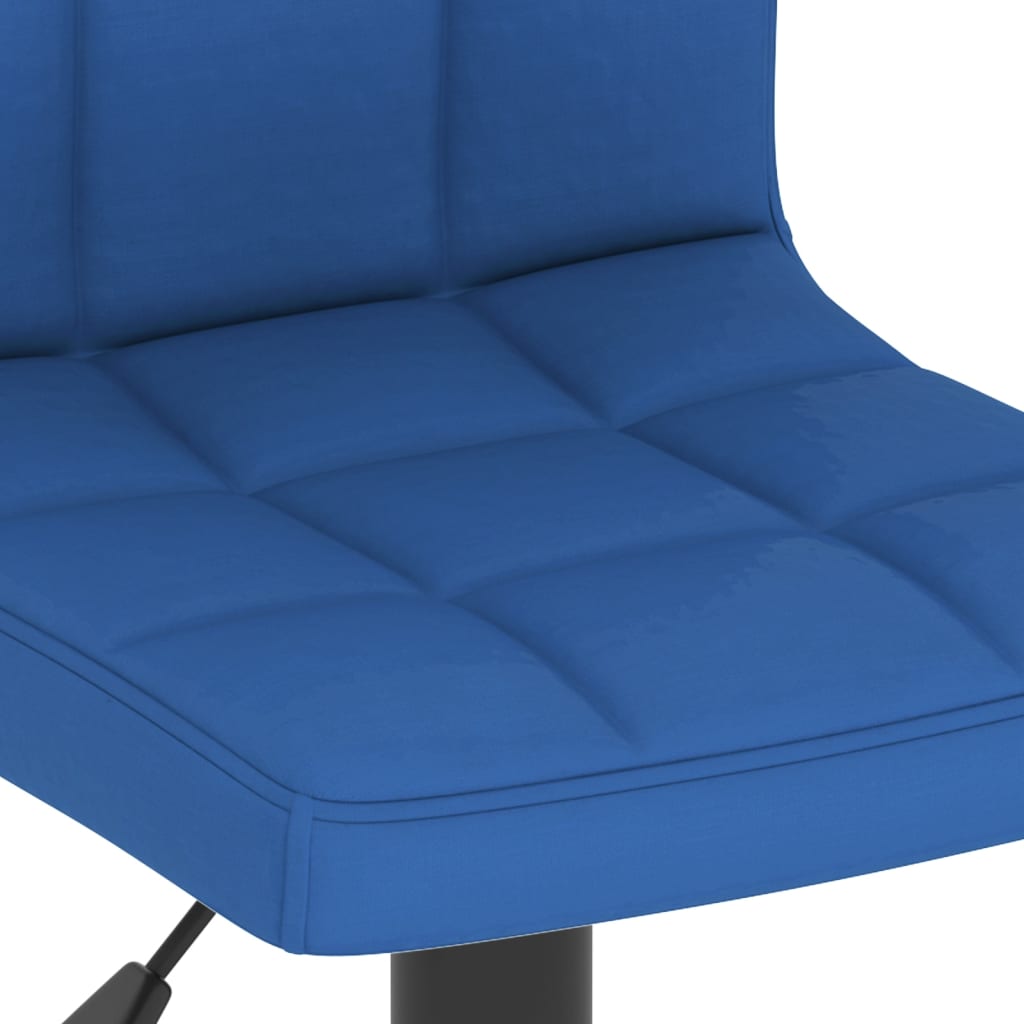 Taburete De Cocina De Tela Azul_5