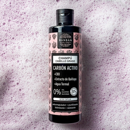 Champu Carbon Activo Detox Capilar 250ml Banban_2