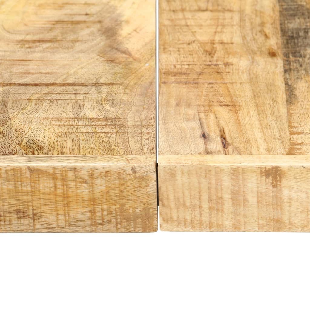 Mesa De Comedor De Madera Maciza De Mango 160x80x75 Cm_3