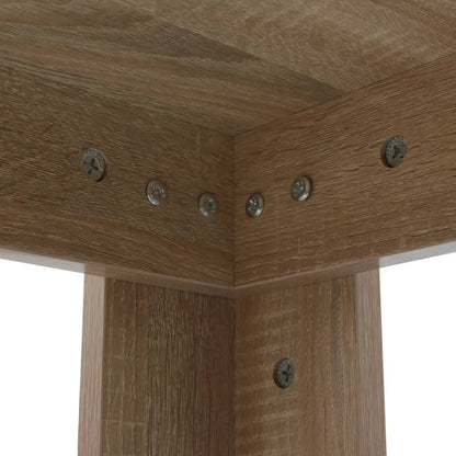 Mesa De Comedor Color Roble 140x80x75 Cm_2