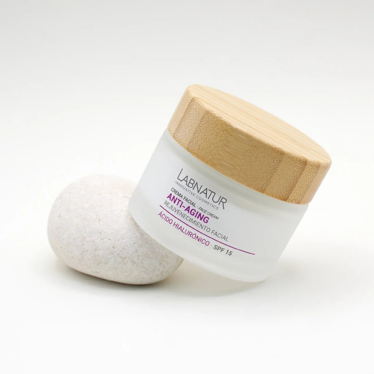 Crema Facial Anti-Aging Labnatur 50 ml | Ácido Hialurónico y SPF15 | Firmeza, Elasticidad y Luminosidad | Vegano_2