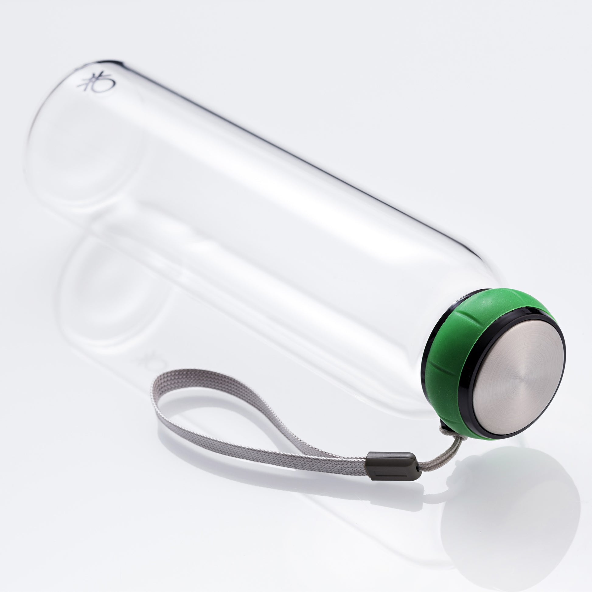 Botella Agua 550ml Borosilicato Verde Casa Benetton_5