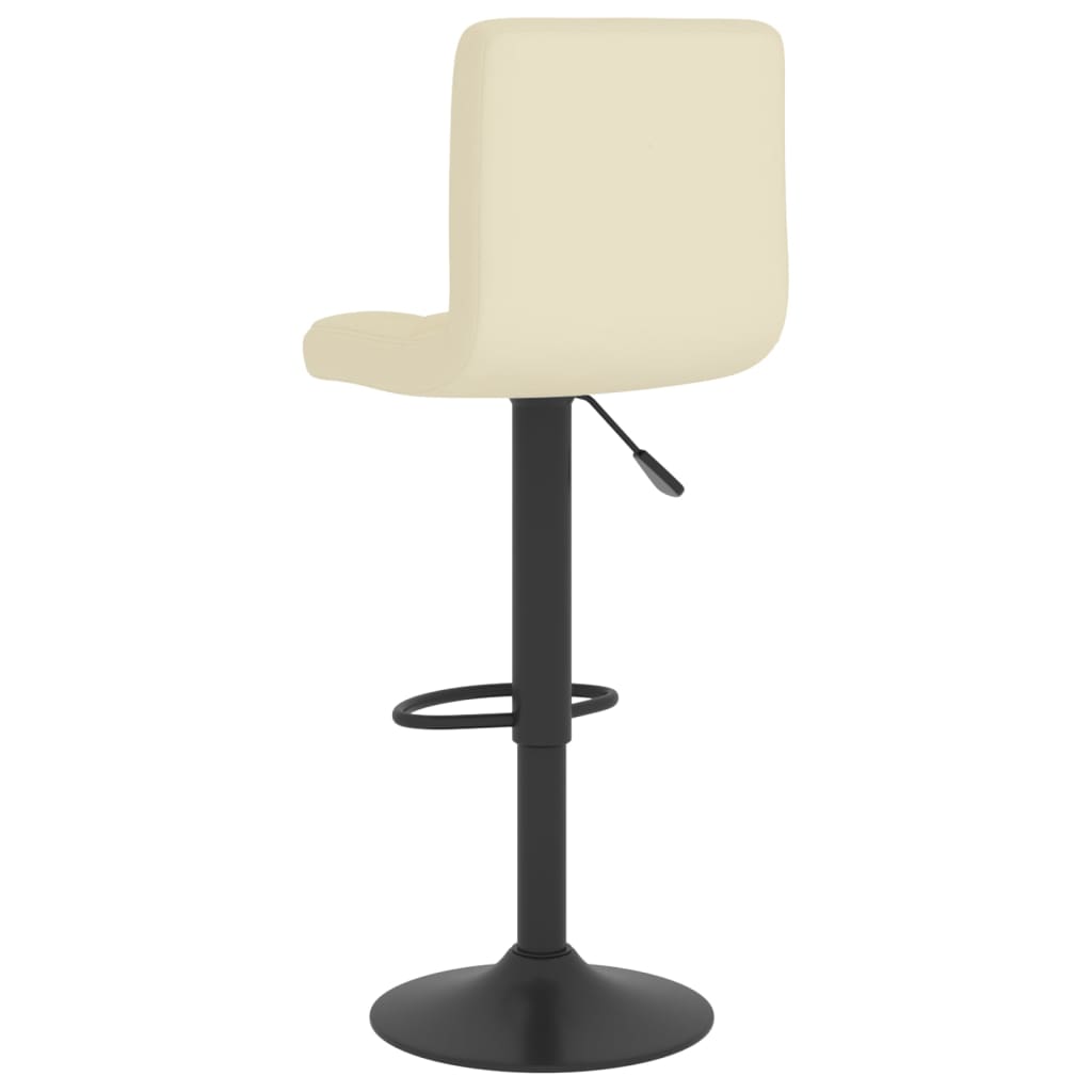Taburete De Cocina De Tela Color Crema_3
