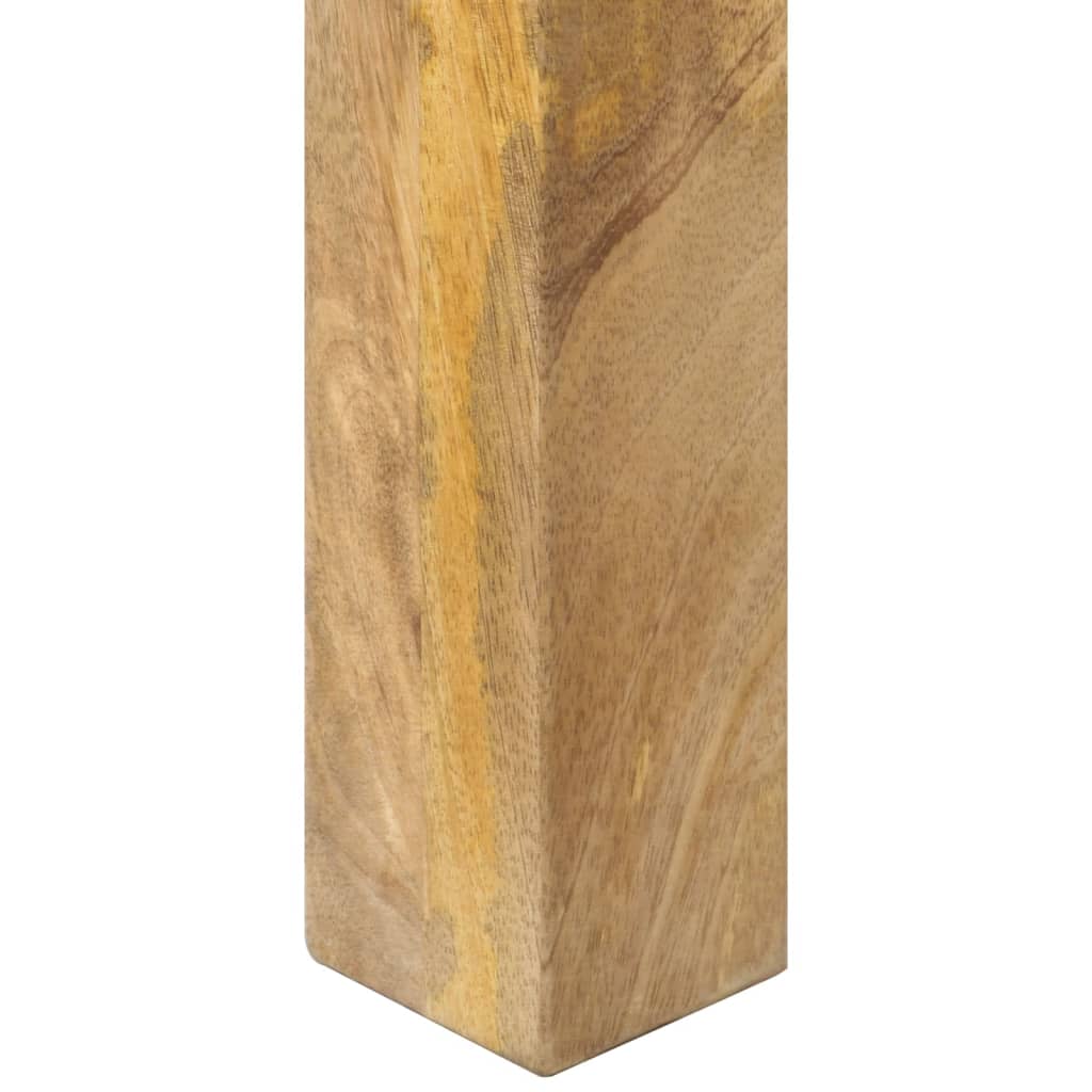 Mesa Consola De Madera De Mango Rugosa 110x35x76 Cm_4