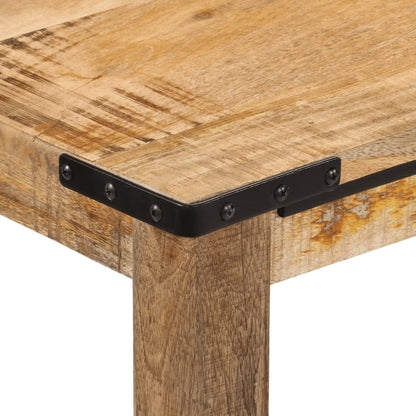 Mesa De Comedor Madera Maciza De Mango 110x55x75 Cm_3