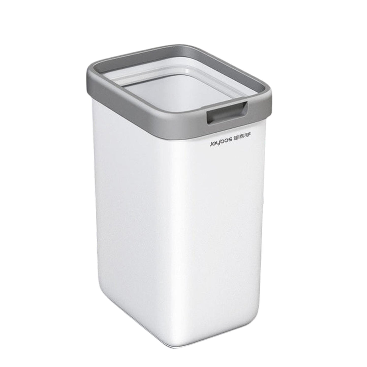 Joybos Cubo De Basura Con Soporte De Pared Abierto Blanco_0