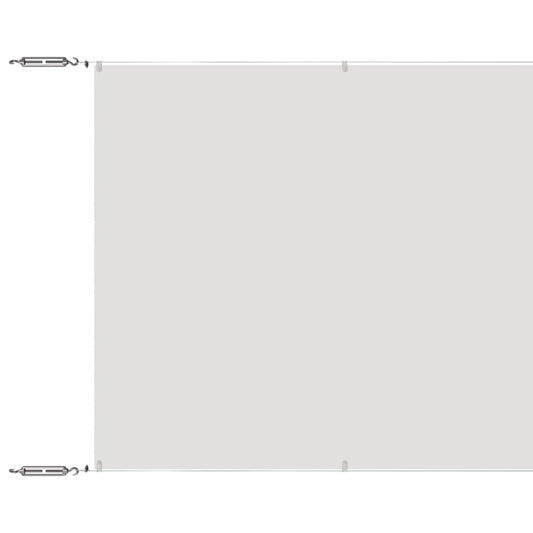 Vidaxl Toldo Vertical Blanco 180x1200 Cm Tela Oxford_0