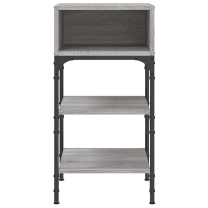 Mesitas Noche 2 Uds Madera Ingeniería Gris Sonoma 35x34,5x70 Cm_3