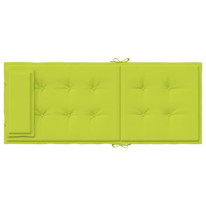 Vidaxl Cojines De Silla Respaldo Alto 6 Uds Tela Oxford Verde Brillo_5