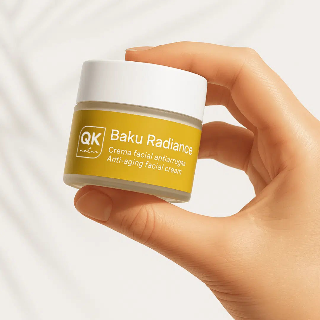 QKnatur - Baku Radiance Crema Facial Antiarrugas Con Bakuchiol, Vit C Y Q10 – Reafirma, Unifica Y Revitaliza – 50 Ml_5