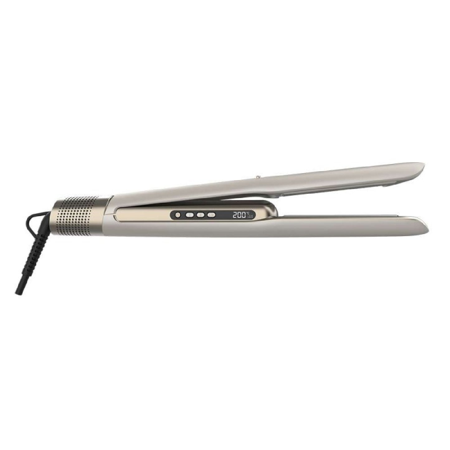 Cecotec Plancha De Pelo Con Aire Air Lisse Champagne. 600w, Protege El Cabello, Tecnología Iónica, Keratina Y Aceite De_2