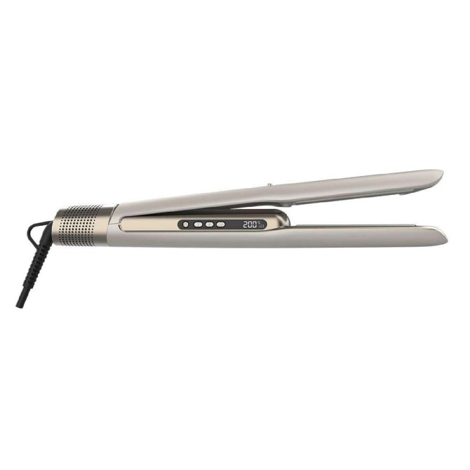 Cecotec Plancha De Pelo Con Aire Air Lisse Champagne. 600w, Protege El Cabello, Tecnología Iónica, Keratina Y Aceite De_2