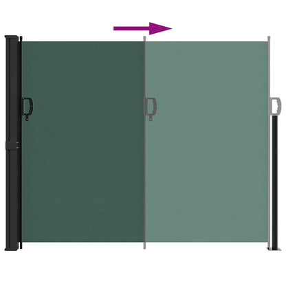 Vidaxl Toldo Lateral Retráctil Verde Oscuro 160x300 Cm_4