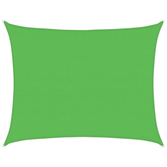 Vidaxl Toldo De Vela Hdpe Verde Claro 160 G/m² 6x8 M_0