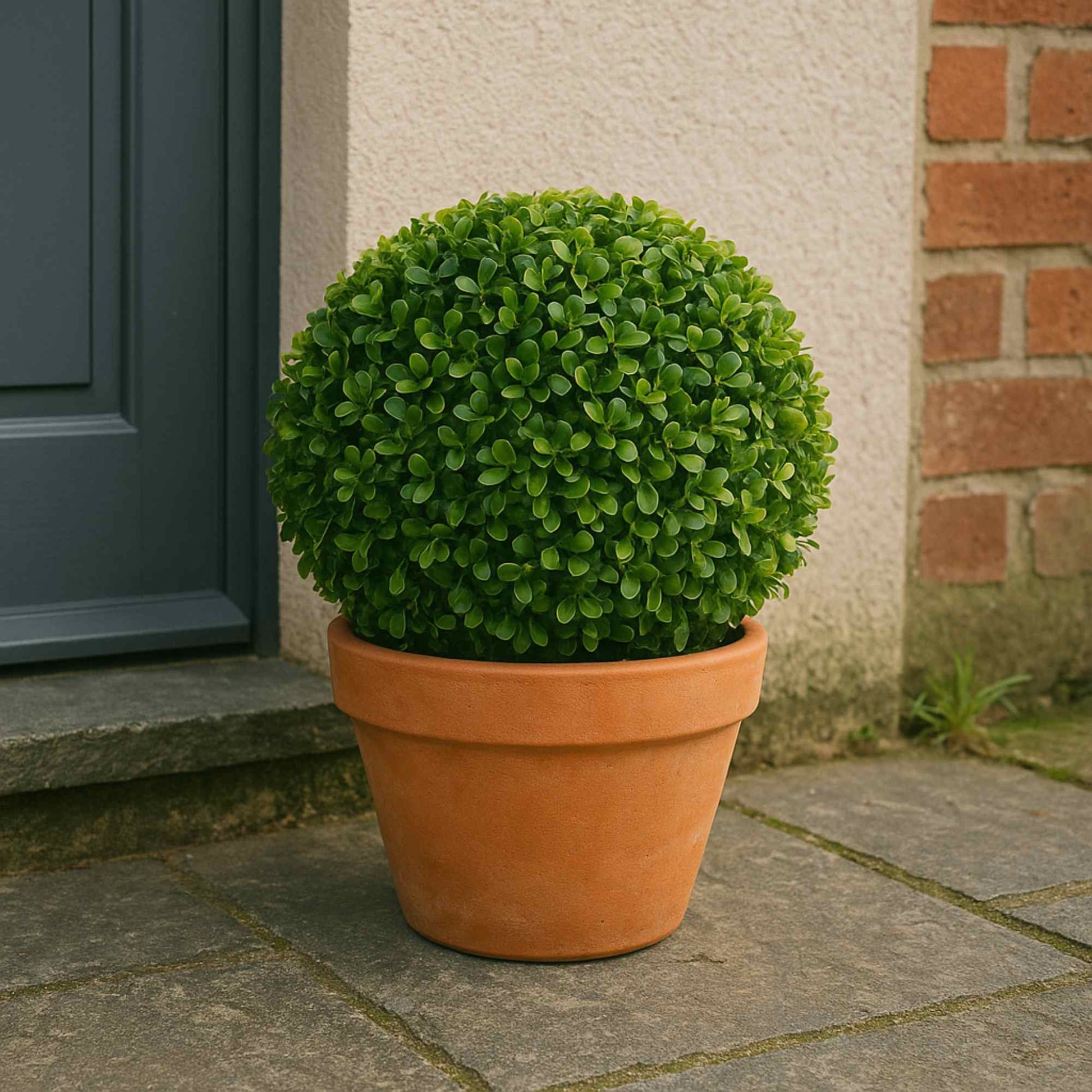 Bola De Boj Well Home 27 Cm Diámetro Para Decoración Interior O Exterior