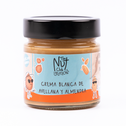 Crema Blanca De Avellana Y Almendra 4 Tarros_0