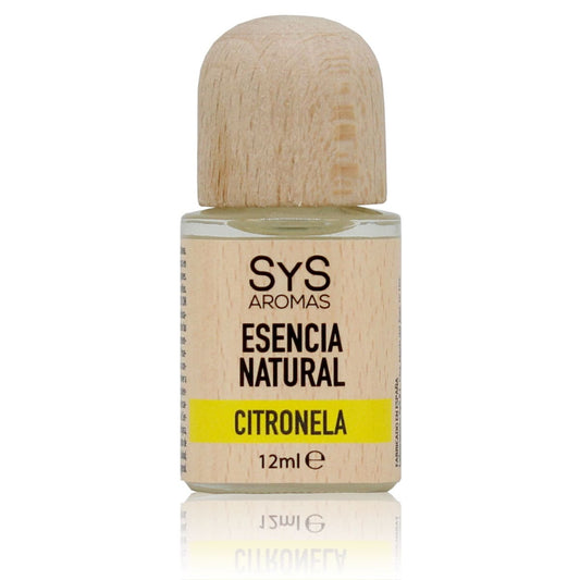 Esencia Natural De Citronela 12 Ml | Aroma Natural Antimosquitos | Aceite Aromático Cítrico | Ambiente Fresco Sys Aromas_0