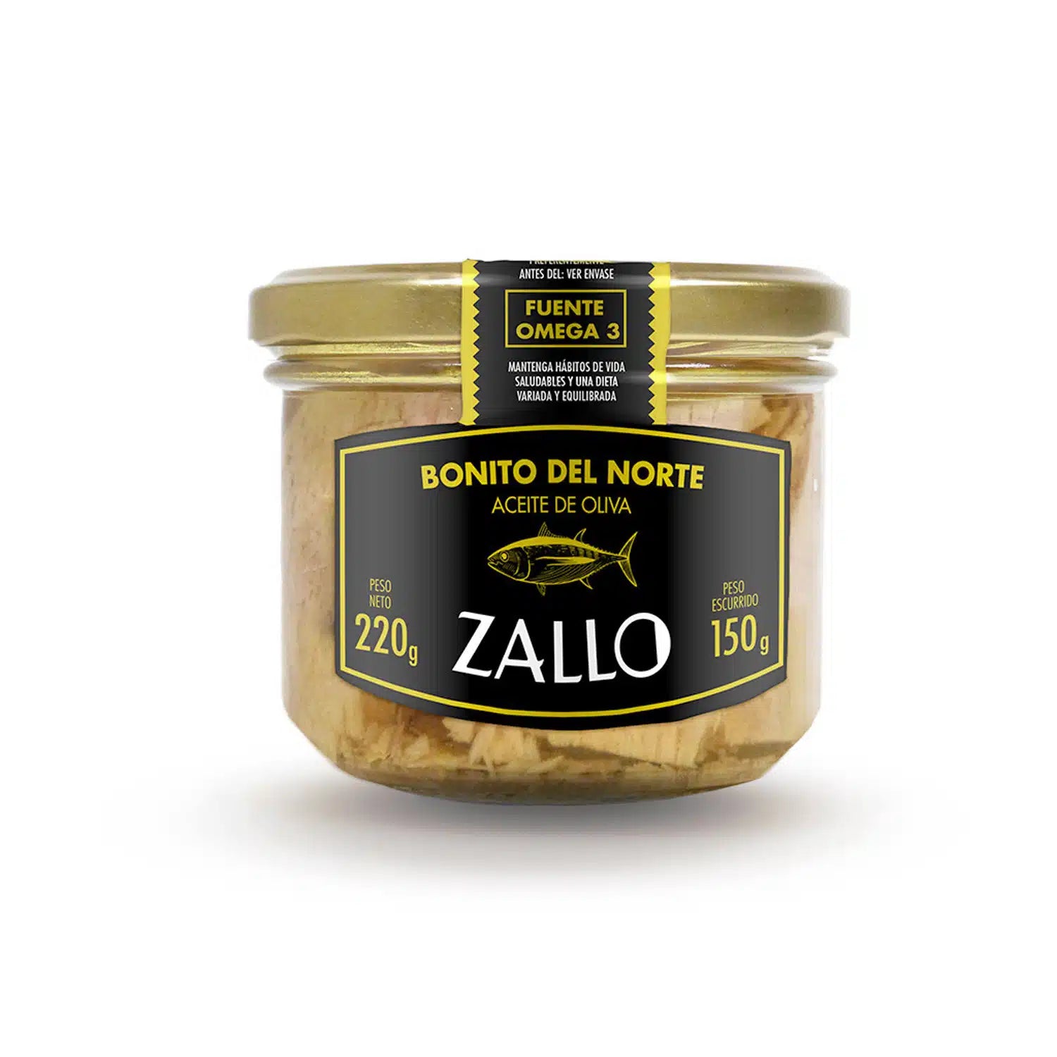 Lomos De Bonito Del Norte Costera Zallo En Ao Tarro 220gr_0