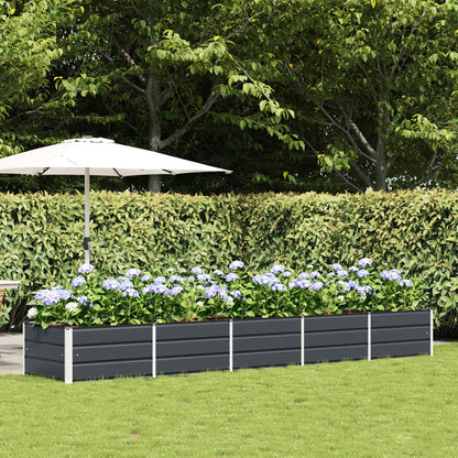 Jardinera Antracita 400 X 80 X 45 Cm Acero_1