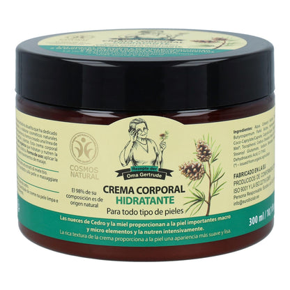Crema corporal hidratante todo tipo de pieles Oma Gertrude 300 ml