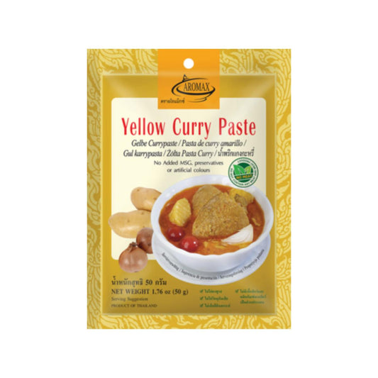 Pasta de Curry, Amarilla Aromax 50 g