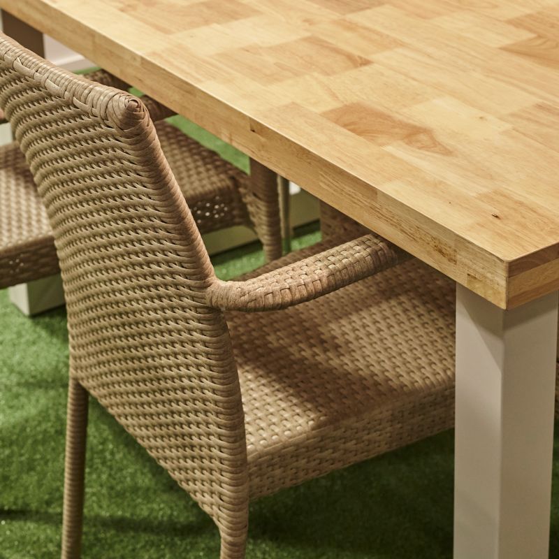 Pack 2 Sillas De Exterior Xara Rattán, Rattan, 60 X 91 X 58_3