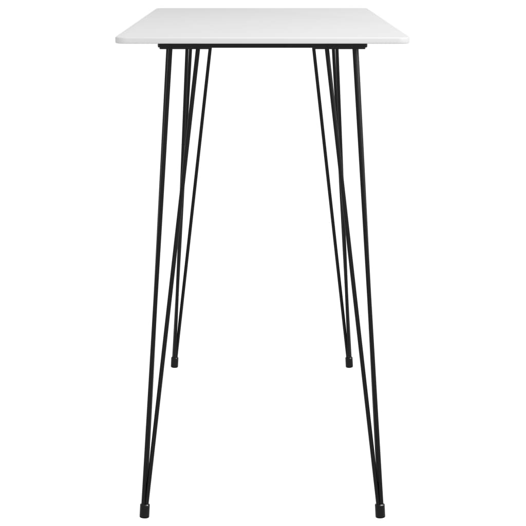 Mesa Alta De Cocina Blanco 120x60x105 Cm_1