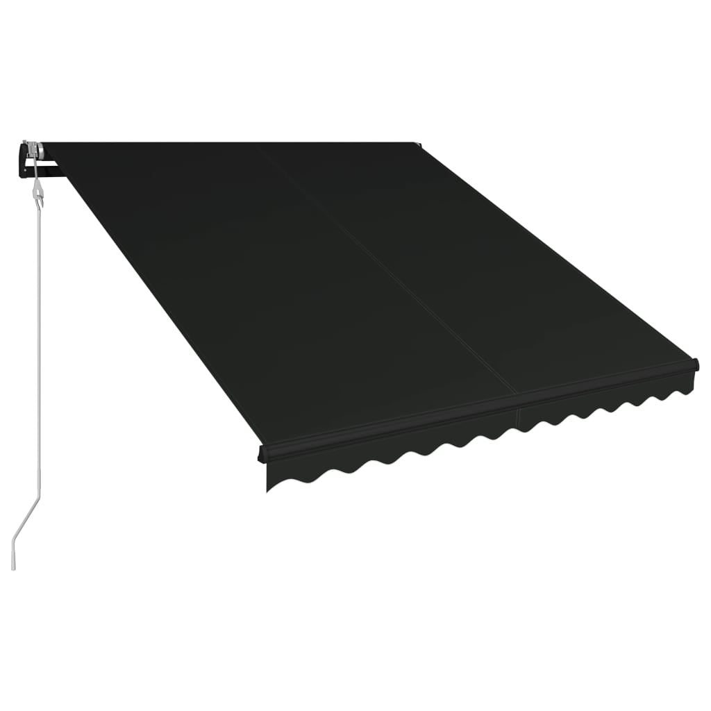 Vidaxl Toldo Retráctil Automático Gris Antracita 350x250 Cm_0