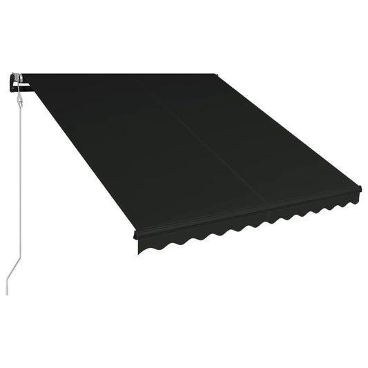 Vidaxl Toldo Retráctil Automático Gris Antracita 350x250 Cm_0