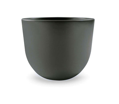 Veca Macetero Plástico Antracita Eggy 55x43 Cm