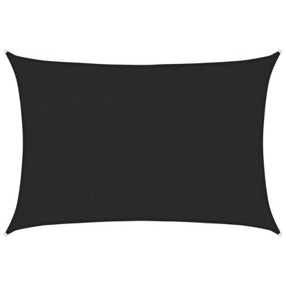 Vidaxl Toldo De Vela Hdpe Negro160 G/m² 2,5x3,5 M_0