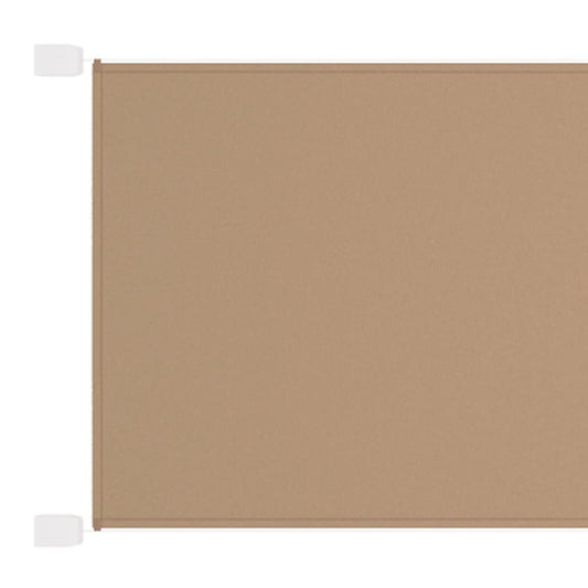 Vidaxl Toldo Vertical Tela Oxford Gris Taupé 100x800 Cm_0