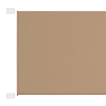 Vidaxl Toldo Vertical Tela Oxford Gris Taupé 60x360 Cm_0