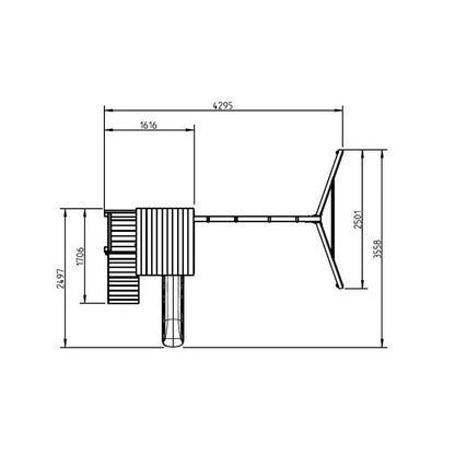 Parque Infantil Masgames Cascade M Con Columpio Individual._5