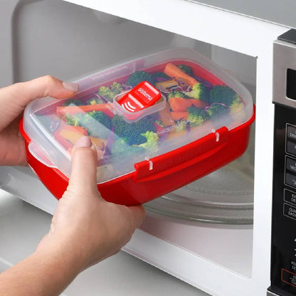 Recipiente Rectangular Sistema Microwave 1,25 ml