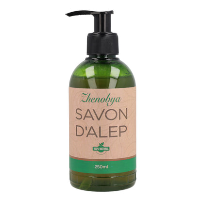 Jabón líquido de Alepo 5% Zhenobya 250 ml