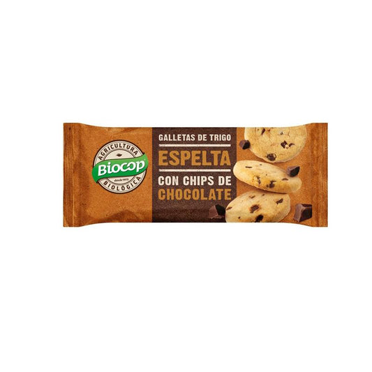 Galletas de Espelta con Chips de Chocolate Biocop 32 g
