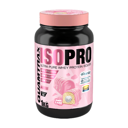 Isopro Cfm - 1kg - Pantera Rosa - Pastelito De Fresa - Proteína De Aislado De Suero Isolate - Quamtrax_0