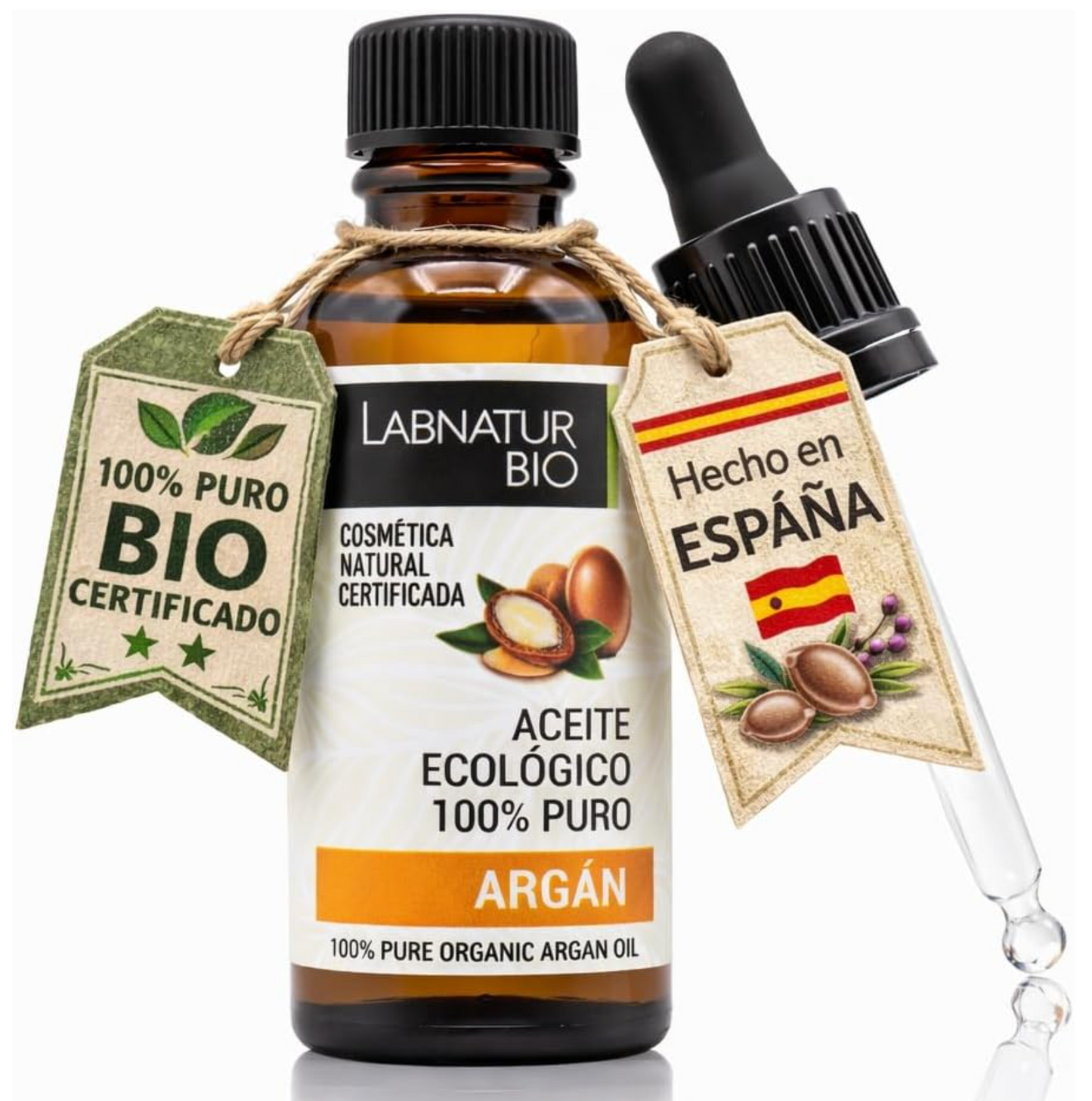 Aceite de Argán 100% Puro | Vitamina E y Ácidos Grasos | Hidratación y Nutrición Intensa | Piel y Cabello_0