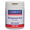 Manganeso Lamberts 100 tabletas
