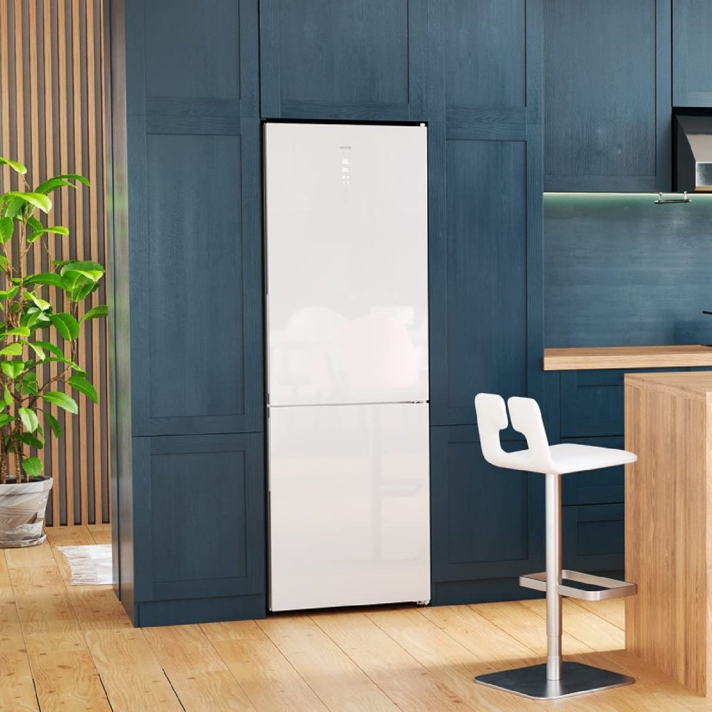 Cecotec Frigorífico Combi Bolero Coolmarket Combi 322 White Cristal D_4
