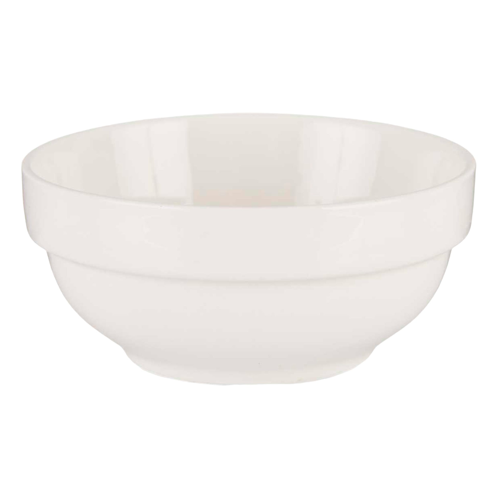 Set 6 Cuencos Porcelana Blanca Aperitivo Colección Vessia