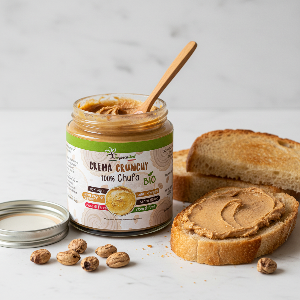 Crema Untable Dulce De Chufa Bio - Vegana Y Sin Alérgenos - 450g_2