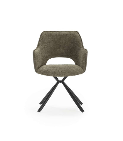 Pack De 2 Sillones Modelo Oliver Tapizado Textil Verde, 81cm(alto) 60cm(ancho) 62cm(largo)_0