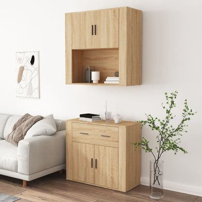 Aparador Alto Madera Contrachapada Color Roble_3