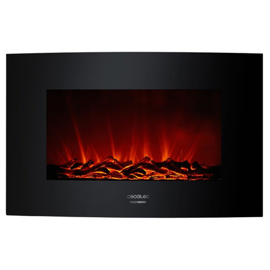 Cecotec Chimenea Eléctrica Decorativa De Pared Ready Warm 3500 Curved Flames_0