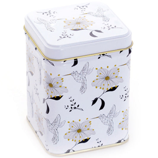 Lata Estampado De Colibrí - 100g_0